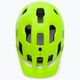 Cască de bicicletă POC Axion SPIN fluorescent yellow/green matt 6