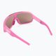 Ochelari de protecție pentru bicicletă POC Aspire actinium pink translucent/clarity trail silver 2