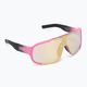 Ochelari de protecție pentru bicicletă POC Aspire pink/uranium black translucent/clarity road gold