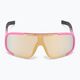 Ochelari de protecție pentru bicicletă POC Aspire pink/uranium black translucent/clarity road gold 3