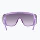 Ochelari de protecție pentru bicicletă POC Devour purple quartz translucent/clarity road silver 8
