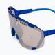 Ochelari de protecție pentru bicicletă POC Devour opal blue translucent/clarity trail silver 6