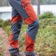 Pantaloni de trekking pentru bărbați Pinewood Caribou TC teracotă/gri pentru bărbați 4