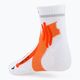Șosete de alergare pentru bărbați X-Socks Marathon 4.0 U portocaliu și alb RS11S19U-W017 2