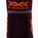 Șosete de traseu pentru bărbați X-Socks Trail Run Energy maro-portocalii RS13S19U-O003 5