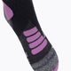 Șosete de schi pentru femei X-Socks Ski Touring Silver 4.0, gri, XSWS47W19W 3