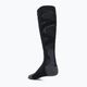 Șosete X-Socks Ski Silk Merino 4.0 negru/grișu închis melange șosete 2