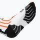 Șosete de alergare pentru bărbați X-Socks Run Speed Two 4.0 arctic white/trick orange 3