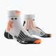 Șosete de alergare pentru bărbați X-Socks Run Speed Two 4.0 arctic white/trick orange 5