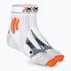 Șosete de alergare pentru bărbați X-Socks Marathon Energy 4.0 arctic white/trick orange