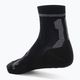Șosete de alergare pentru bărbați X-Socks Marathon Energy 4.0 negru opal negru/dolomite gri 2