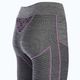 Pantaloni termoactivi pentru femei X-Bionic Merino black/grey/magnolia 4