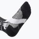 Șosete de schi pentru femei X-Socks Ski Rider 4.0 gri melange/opal negru 3