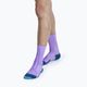 Șosete de alergare pentru femei X-Socks Trailrun Discover Crew orchid/sunset blue 4