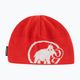 Căciulă de iarnă Mammut Fleece mammut red / white