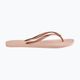 Papuci de plajă Havaianas Slim roz pentru femei H4000030 9