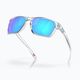 Ochelari de soare Oakley Sylas XL polished clear/prizm sapphire 4