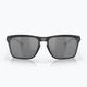 Ochelari de soare polarizați Oakley Sylas negru mat/negru închis/ negru închis 7