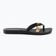 Papuci de plajă Ipanema Kirei negru/auriu pentru femei 81805-24006 2