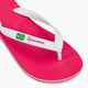 Ipanema Clas Brasil flip flop pentru copii roz 80416-20700 7