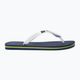 Papuci de baie Ipanema Clas Brasil pentru bărbați, alb și albastru 80415-25601 2