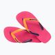 Papuci de plajă Havaianas Top Mix roz pentru femei H4115549 11