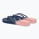 Papuci de plajă Ipanema Bossa Soft C pentru femei, albastru marin și roz 83385-AJ188 3