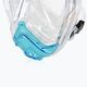 SEAC Libera albastru transparent/portocaliu mască completă pentru snorkelling 5