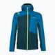 Jachetă de ploaie pentru bărbați La Sportiva Crizzle EVO Shell cu membrană albastru furtună/albastru electric pentru bărbați 6
