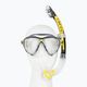 Set de scufundări Cressi Big Eyes Evolution + mască Alpha Ultra Dry + snorkel galben DS337010