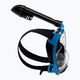 Cressi Baron Mască completă pentru snorkelling negru/albastru XDT025020 3