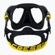 Masca de scufundare Cressi Quantum Yellow DS515010 5