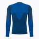 Tricou termic pentru bărbați Mico Warm Control Zip Neck albastru IN01852 2