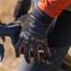 Mănuși de ciclism pentru bărbați Northwave Fast Gel negru / scorțișoară 8