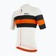 Santini Ecosleek Bengal tricou de ciclism pentru bărbați alb-portocaliu 2S94475CESLKBENGBIS 2