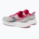 Pantofi de alergare pentru femei Diadora Passo 3 silver dd/blk/rubine red c 3