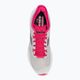 Pantofi de alergare pentru femei Diadora Passo 3 silver dd/blk/rubine red c 6