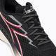 Pantofi de alergare pentru femei Diadora Strada negru/albă catifelată alb 8