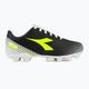 Ghete de fotbal pentru copii Diadora Pichichi 6 MD JR negru/galben fluo/alb 2