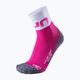 Șosete de ciclism pentru femei UYN Light pink/white 5