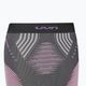 Pantaloni termoactivi pentru femei UYN Evolutyon UW Medium anthracite melange/raspberry/purple 3