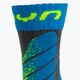 Șosete de schi pentru copii UYN Ski Junior medium grey melange/turquoise 3