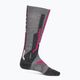 Șosete de schi pentru femei UYN Ski Merino light grey/pink 2