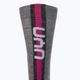 Șosete de schi pentru femei UYN Ski Merino light grey/pink 4