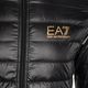 EA7 Emporio Armani Emporio Armani Train Core ID Down Light Hoodie cu glugă cu logo negru/auriu pentru bărbați 3