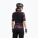 Tricou de ciclism pentru femei Alé Woodland negru/violet L22185494 2