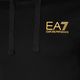 EA7 Emporio Armani Emporio Armani Train Logo Series Hoodie Extended Logo Coft negru/aur tricou cu logo negru/auriu pentru bărbați 3