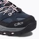 CMP cizme de trekking pentru copii Rigel Low WP albastru marin 3Q54554 7