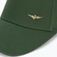 Șapcă pentru bărbați Aeronautica Militare Basic With Metal Eagle seaweed green 3