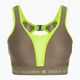 Sutien Shock Absorber Ultimate Run Bra Padded grey/lemon